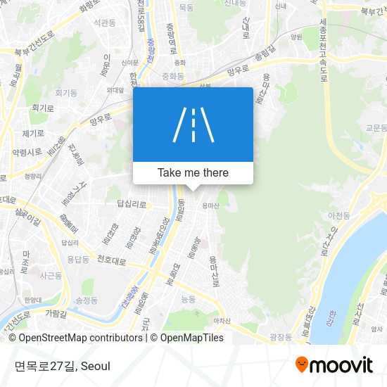 면목로27길 map