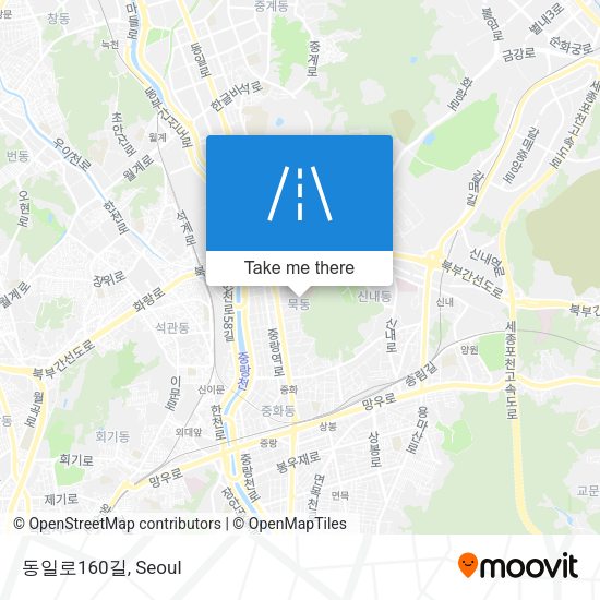 동일로160길 map