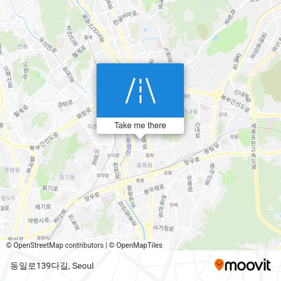 동일로139다길 map
