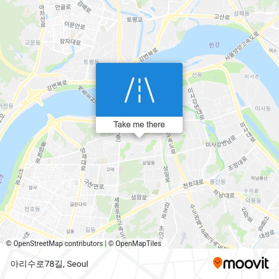 아리수로78길 map