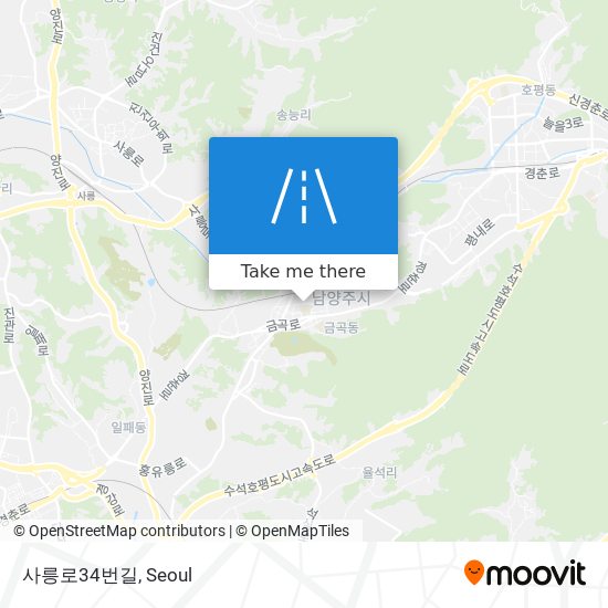 사릉로34번길 map