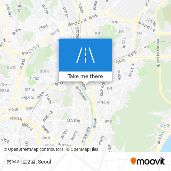 봉우재로2길 map