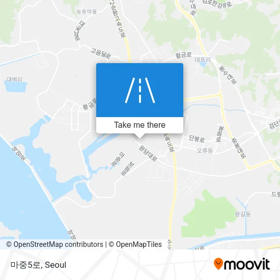 마중5로 map