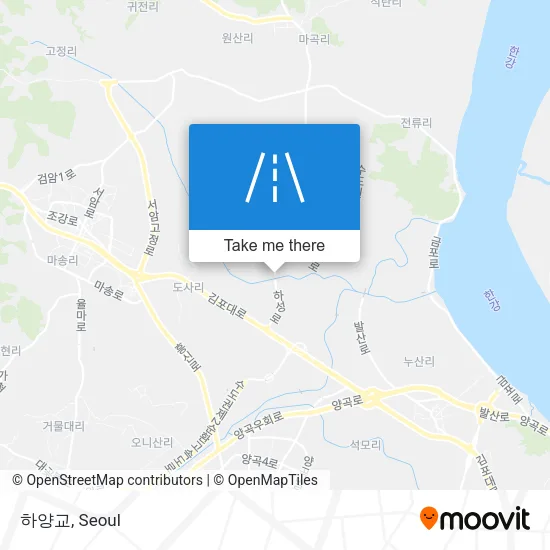 하양교 map