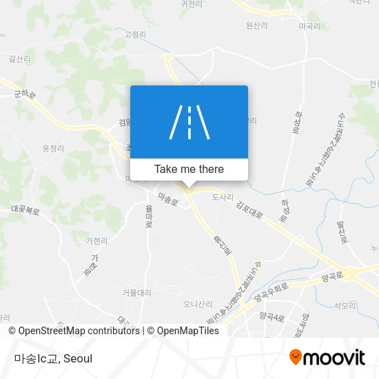 마송Ic교 map