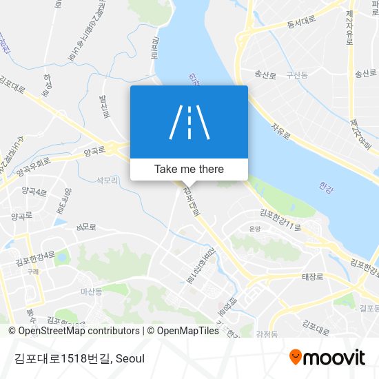 김포대로1518번길 map
