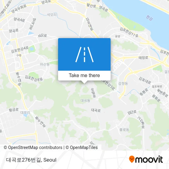 대곡로276번길 map