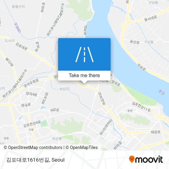 김포대로1616번길 map