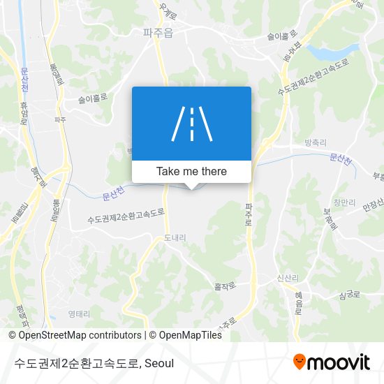 수도권제2순환고속도로 map