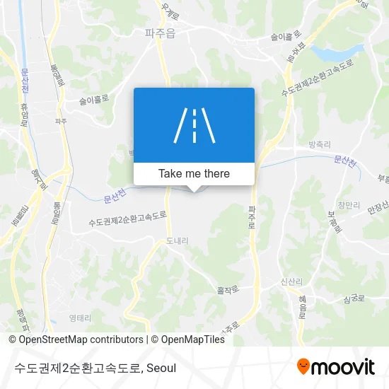 수도권제2순환고속도로 map