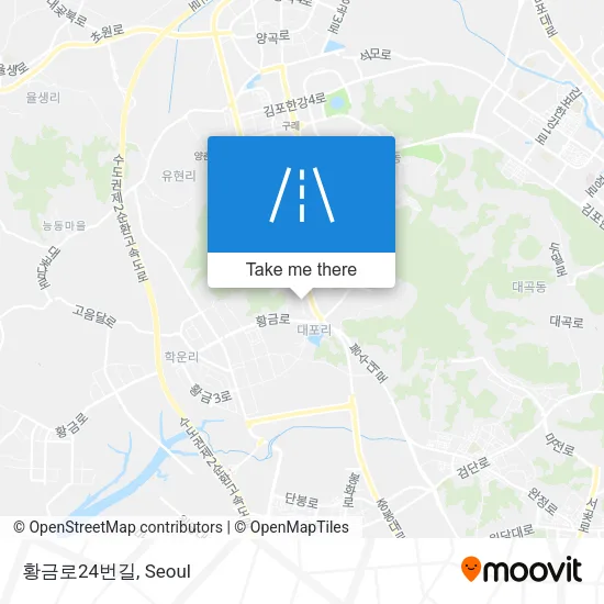 황금로24번길 map