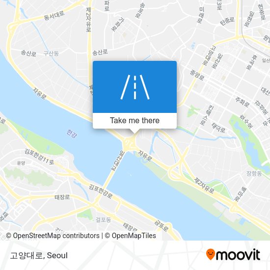고양대로 map