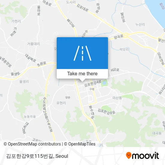 김포한강9로115번길 map