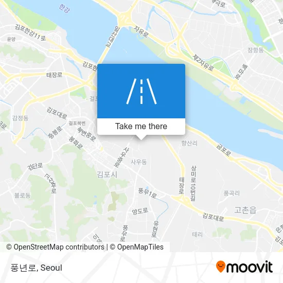 풍년로 map