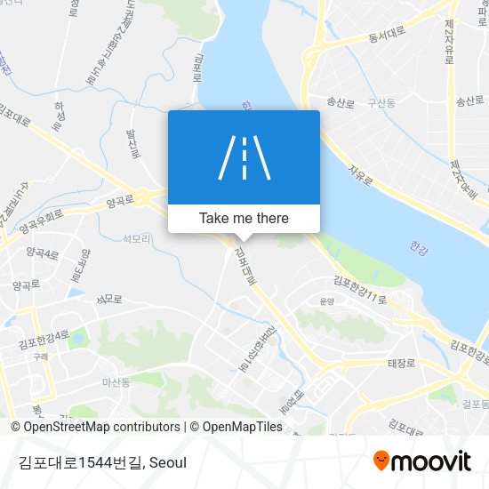 김포대로1544번길 map