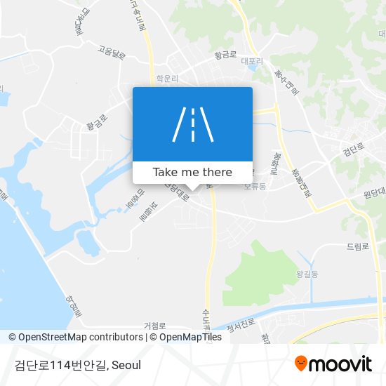 검단로114번안길 map