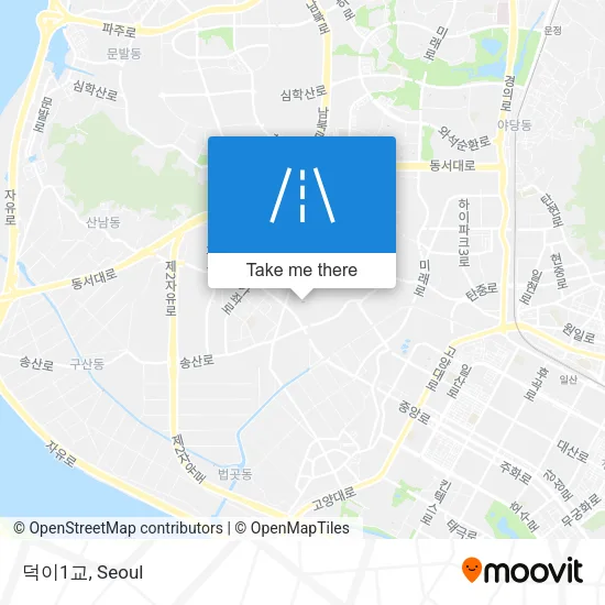 덕이1교 map