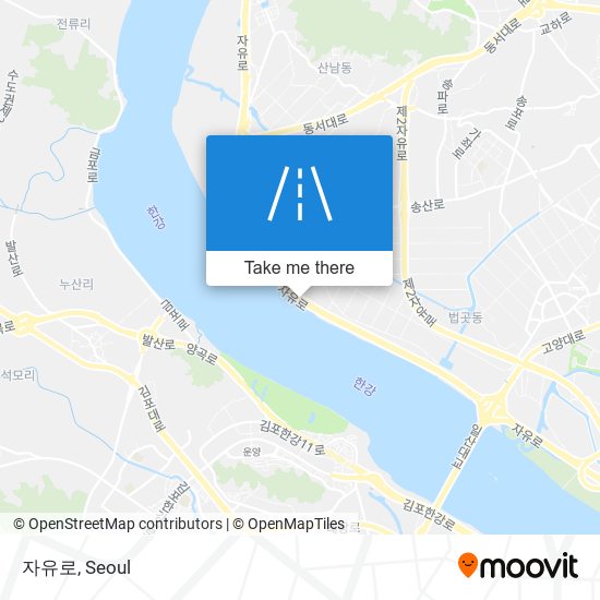 자유로 map