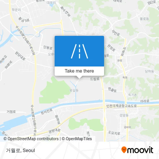 거월로 map