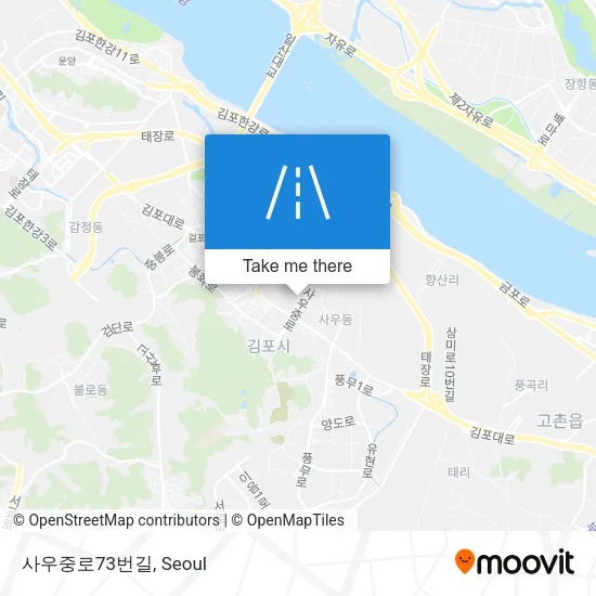 사우중로73번길 map