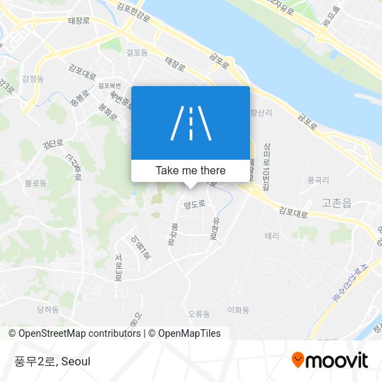 풍무2로 map