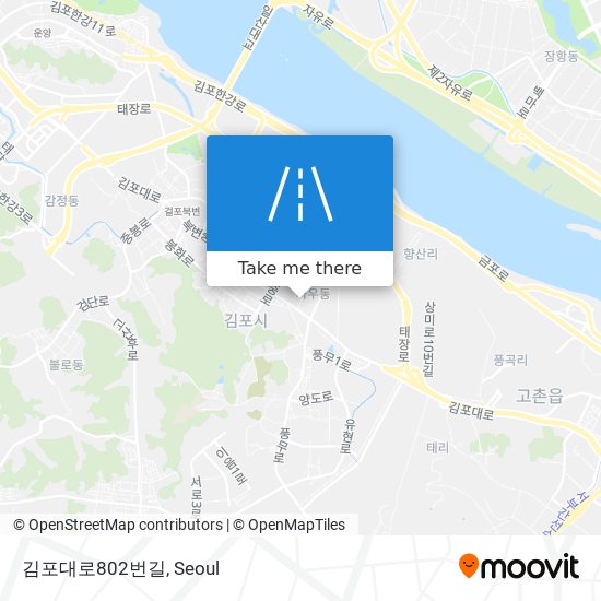 김포대로802번길 map