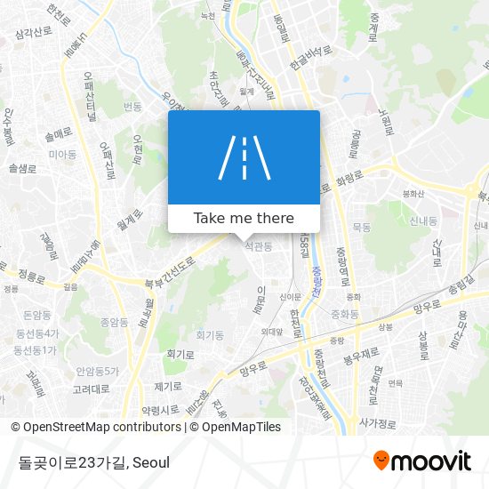 돌곶이로23가길 map