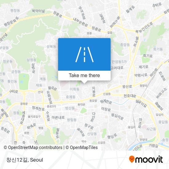 창신12길 map