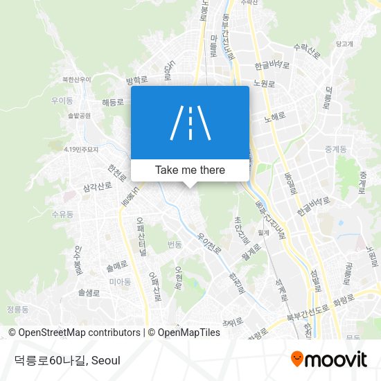덕릉로60나길 map