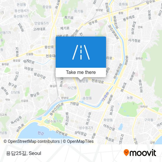 용답25길 map