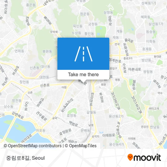 중림로8길 map