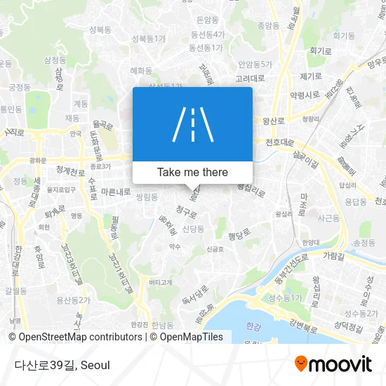 다산로39길 map