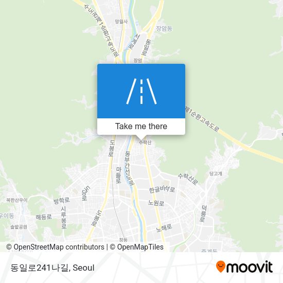 동일로241나길 map