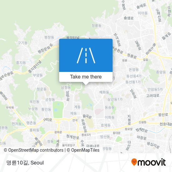명륜10길 map