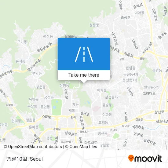 명륜10길 map