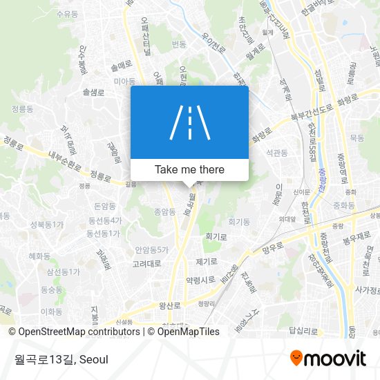 월곡로13길 map