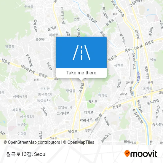 월곡로13길 map