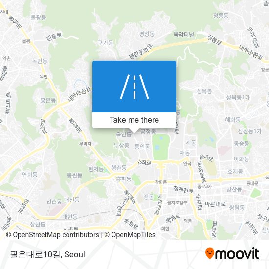 필운대로10길 map