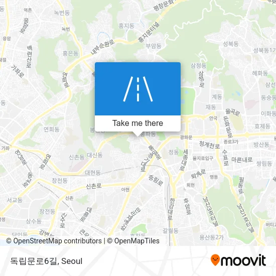 독립문로6길 map