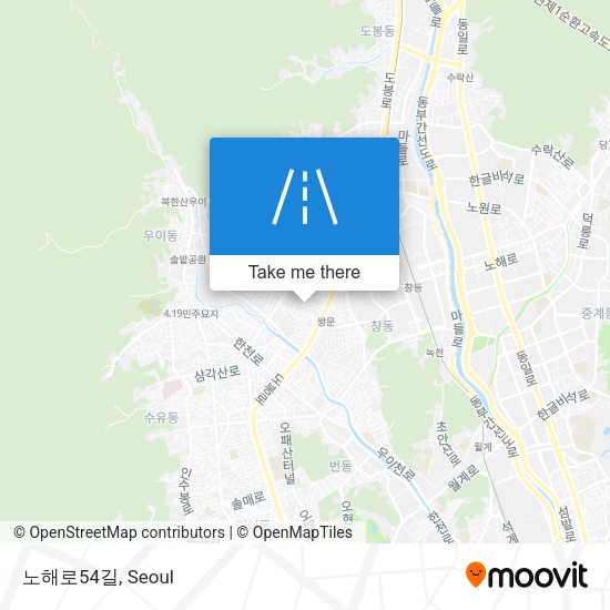 노해로54길 map