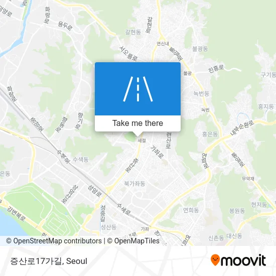 증산로17가길 map