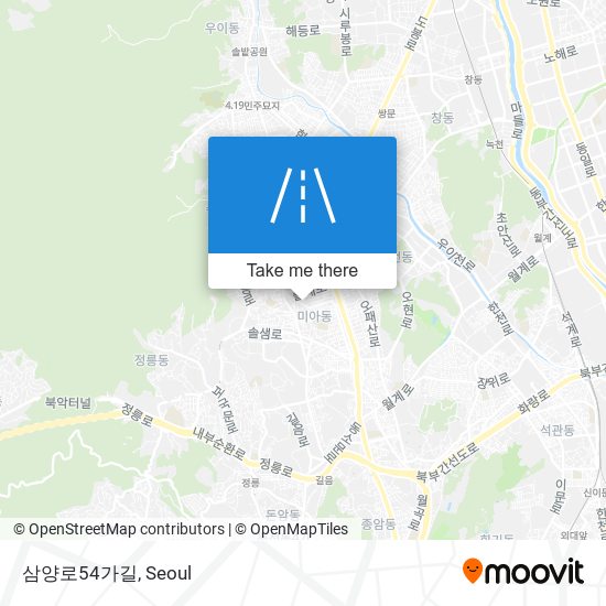 삼양로54가길 map