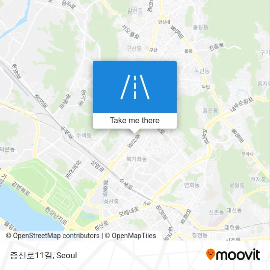 증산로11길 map