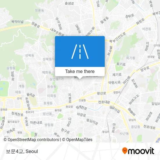 보문4교 map