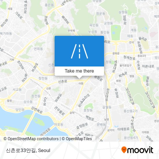 신촌로33안길 map