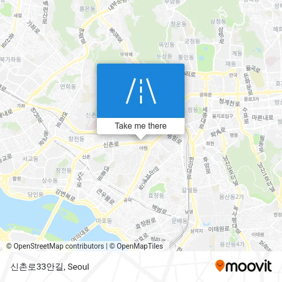 신촌로33안길 map
