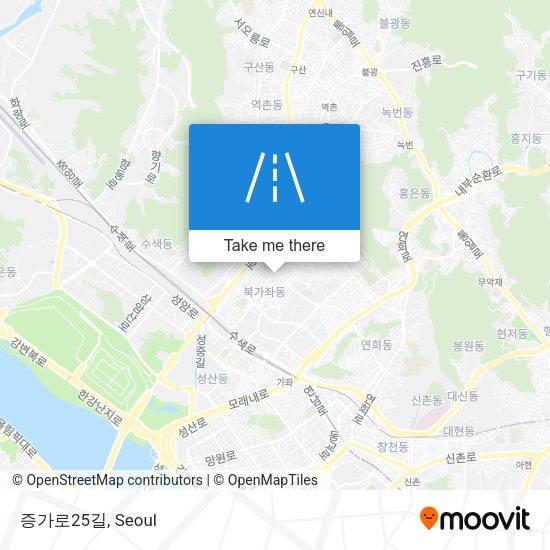 증가로25길 map