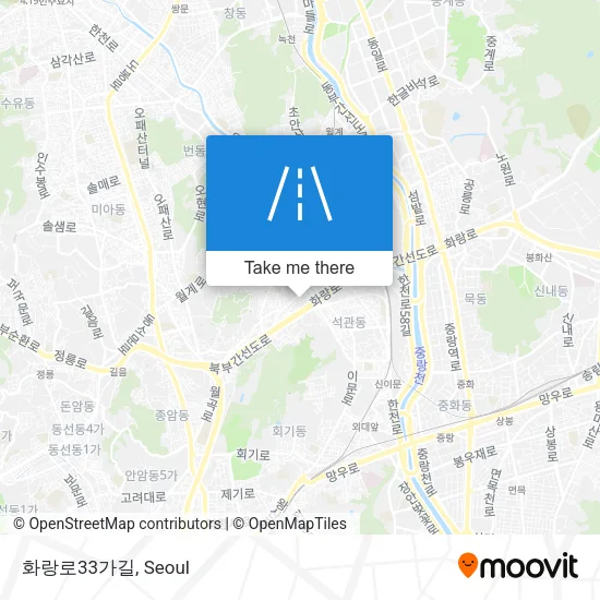 화랑로33가길 map
