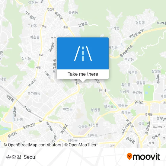 송죽길 map