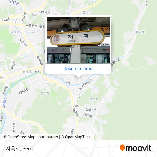 지축로 map